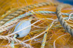 Photographie d'un filet de pêche