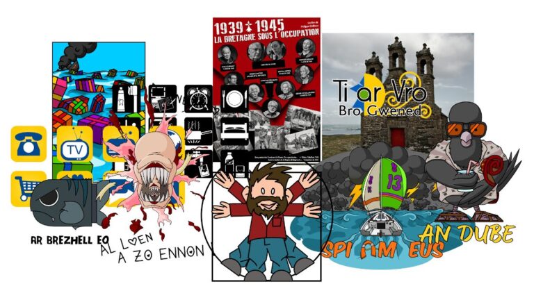 Illustrations de prestation de graphisme proposées par Liv ha Luc'h