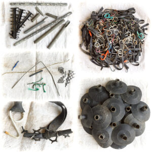 Bilan du tri d'un ramassage de déchets à la plage de Banastère, Sarzeau, Morbihan