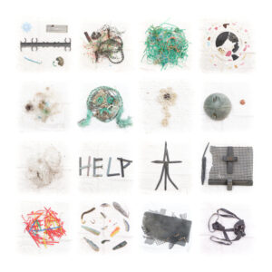 Bilan du tri d'un ramassage de déchets à la plage de Suscinio, Sarzeau, Morbihan